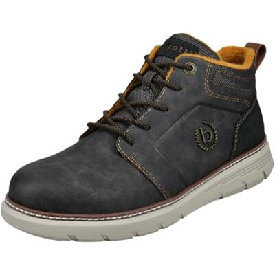Bugatti Herren Sneaker High-Top 331AP0305000-6000 Weite Normal Schnürung Kunstleder Brown 45 EU Bugatti Herren Sneaker High-Top 331AP0305000-6000 Weite Normal Schnürung Kunstleder Brown 45 EU