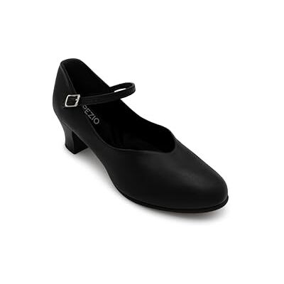 Capezio Damen Jr. Footlight Character Shoe Oxford, Schwarz, 36 EU Weit Capezio Damen Jr. Footlight Character Shoe Oxford, Schwarz, 36 EU Weit