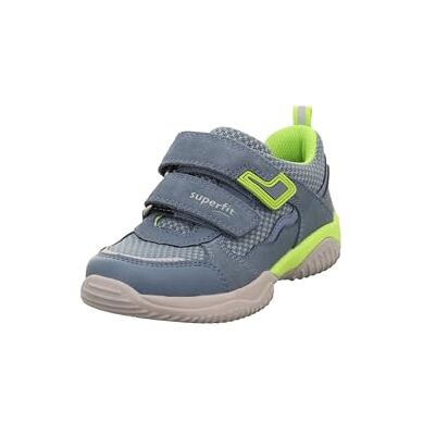 Superfit Jungen Storm Sneaker, Blau Hellgrün 8010, 33 EU Superfit Jungen Storm Sneaker, Blau Hellgrün 8010, 33 EU