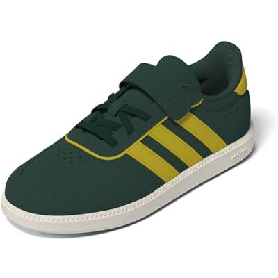 Adidas Unisex Kinder BREAKNET Sleek Shoes Children, Collegiate Green/Yellow/Off White, 31 1/2 EU Adidas Unisex Kinder BREAKNET Sleek Shoes Children, Collegiate Green/Yellow/Off White, 31 1/2 EU