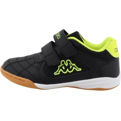Kappa Indoor Kinder Hallenschuhe Black-Neon Yellow 95K0233002 Kappa Indoor Kinder Hallenschuhe Black-Neon Yellow 95K0233002