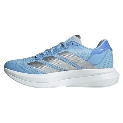Adidas Damen Duramo Speed 2 Running Shoes, Glow Blue/Silver Metallic/Blue Fusion, 38 EU Adidas Damen Duramo Speed 2 Running Shoes, Glow Blue/Silver Metallic/Blue Fusion, 38 EU