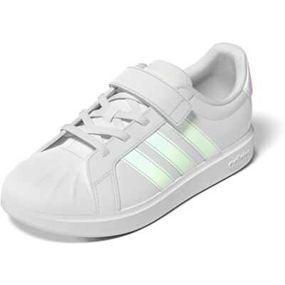 Adidas Unisex Kinder Streettalk Children Shoes, FTWR White/Iridescent/Core White, 30 EU Adidas Unisex Kinder Streettalk Children Shoes, FTWR White/Iridescent/Core White, 30 EU