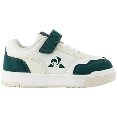Le Coq Sportif Unisex Kinder LCS Kurz Breaker Inf Sneaker, weiß, 21 EU Le Coq Sportif Unisex Kinder LCS Kurz Breaker Inf Sneaker, weiß, 21 EU