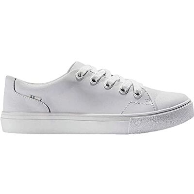 TOMS Damen Alex Sneaker, Weißes Leder, 36.5 EU TOMS Damen Alex Sneaker, Weißes Leder, 36.5 EU