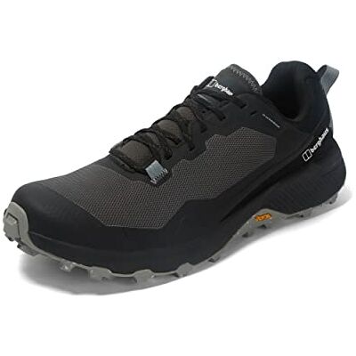 Berghaus Herren Revolute Active Wanderschuhe Wasserdicht Atmungsaktiv Strapazierfähig Vibram-Gummisohle Schuhe, Schwarz, 9.5 Berghaus Herren Revolute Active Wanderschuhe Wasserdicht Atmungsaktiv Strapazierfähig Vibram-Gummisohle Schuhe, Schwarz, 9.5