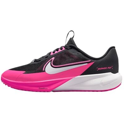 Nike Kinder Sonic Fly (Gs) Laufschuhe, Off Noir/Bright Crimson/Hyper, 36.5 Nike Kinder Sonic Fly (Gs) Laufschuhe, Off Noir/Bright Crimson/Hyper, 36.5