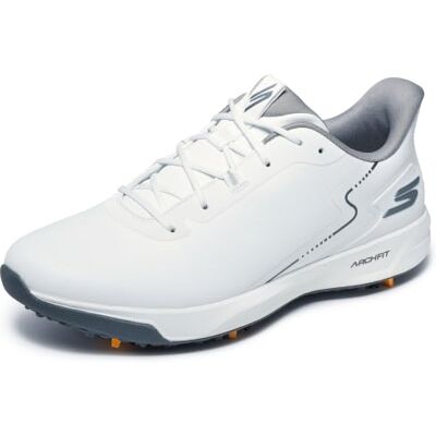 Skechers Herren Go Golf Elite Vortex Rival Turnschuhe, White, 42.5 EU Skechers Herren Go Golf Elite Vortex Rival Turnschuhe, White, 42.5 EU