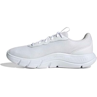 Adidas Herren Cloudfoam Flex Laces Shoes, FTWR White/FTWR White/Grey Two, 46 EU Adidas Herren Cloudfoam Flex Laces Shoes, FTWR White/FTWR White/Grey Two, 46 EU