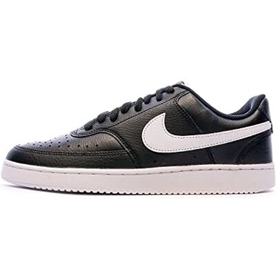 Nike Herren Court Vision Low Sneaker Basketballschuhe, Black White Photon Dust, 38.5 EU Nike Herren Court Vision Low Sneaker Basketballschuhe, Black White Photon Dust, 38.5 EU