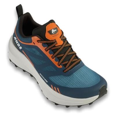 Ande Spitfire Trekkingschuh Unisex-Erwachsene, Blau/Orange, 43 EU, Blau Orange, 43 EU Ande Spitfire Trekkingschuh Unisex-Erwachsene, Blau/Orange, 43 EU, Blau Orange, 43 EU