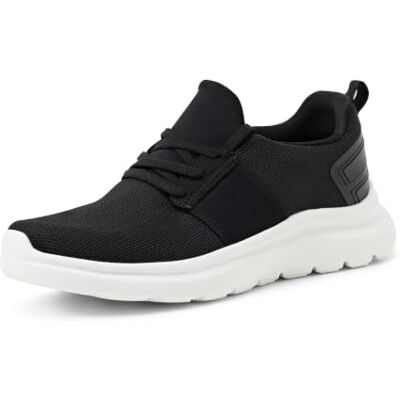 Amazon Damen Leichte Strick-Crosstrainer-Sneaker, Schwarz Weiß, 38 EU Amazon Damen Leichte Strick-Crosstrainer-Sneaker, Schwarz Weiß, 38 EU
