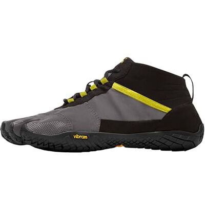 Vibram Womens V-Trek Sneaker, Black/Grey/Citronelle,36 EU Vibram Womens V-Trek Sneaker, Black/Grey/Citronelle,36 EU