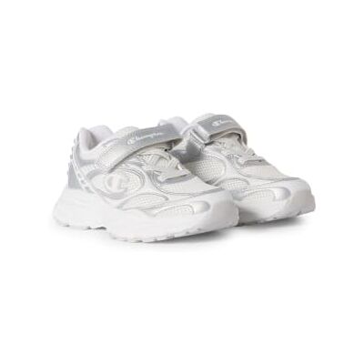 Champion Kinder RT25 U PS Sneaker White Silver, Schuhgröße:33 EU Champion Kinder RT25 U PS Sneaker White Silver, Schuhgröße:33 EU