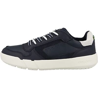 Geox Junior Boy J HYROO Boy Sneakers Navy/White 28_EU Geox Junior Boy J HYROO Boy Sneakers Navy/White 28_EU