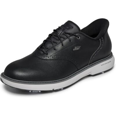 Skechers Herren Go Golf Prestige Waterproof Lace Up Golf Shoes for Men Slip-InTurnschuhe, Black, 41 EU Skechers Herren Go Golf Prestige Waterproof Lace Up Golf Shoes for Men Slip-InTurnschuhe, Black, 41 EU