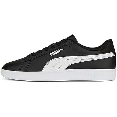 Puma Smash 3.0 L Unisex Sneaker , Black White, 40 EU Puma Smash 3.0 L Unisex Sneaker , Black White, 40 EU