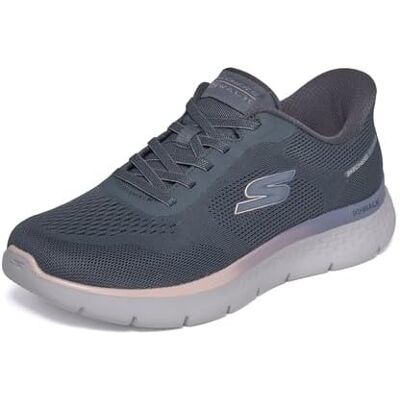 Skechers Damen Go Walk Flex Azriel Turnschuhe, Charcoal Textile Trim, 36.5 EU Skechers Damen Go Walk Flex Azriel Turnschuhe, Charcoal Textile Trim, 36.5 EU