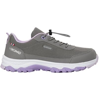 Viking Crude Low WP Extra Stabilität und Unterstützung, Pearlgrey/Lavender, 28 Viking Crude Low WP Extra Stabilität und Unterstützung, Pearlgrey/Lavender, 28