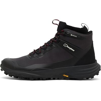 Berghaus Herren VC22 Mid GTX 2.0 Schuhe, Schwarz/Rot, Größe 44, schwarz/rot, 44.5 EU Berghaus Herren VC22 Mid GTX 2.0 Schuhe, Schwarz/Rot, Größe 44, schwarz/rot, 44.5 EU