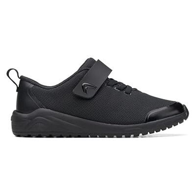 Clarks Jungen Aeon Pace Sneaker, Schwarz, 29 EU Weit Clarks Jungen Aeon Pace Sneaker, Schwarz, 29 EU Weit