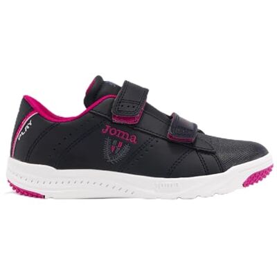 Joma Play Jr Serie Sneaker, Marineblau Fuchsia, 22 EU Joma Play Jr Serie Sneaker, Marineblau Fuchsia, 22 EU