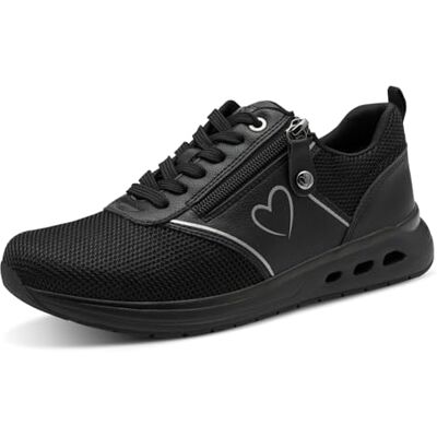Marco Tozzi Damen Schnürer Schwarz 37 EU - Alltagsschuhe Marco Tozzi Damen Schnürer Schwarz 37 EU - Alltagsschuhe