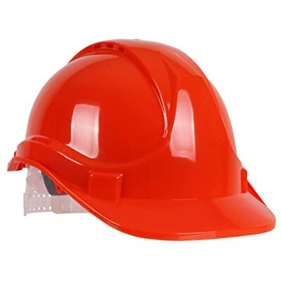 Blackrock Orange Schutzhelm, Sicherheitshelm, für das Baugewerbe, Herren Damen Unisex, Arbeitshüte, Bauarbeiter, Einheitsgröße, verstellbarer Kopfriemen, HDPE-Schutz, UK/EU 2016/425 EN937:2012+A1:2012 Blackrock Orange Schutzhelm, Sicherheitshelm, für das Baugewerbe, Herren Damen Unisex, Arbeitshüte, Bauarbeiter, Einheitsgröße, verstellbarer Kopfriemen, HDPE-Schutz, UK/EU 2016/425 EN937:2012+A1:2012