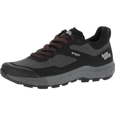 Hanwag KADURO LIGHT GTX Herren Gr.11 - Wanderschuhe - grau schwarz Hanwag KADURO LIGHT GTX Herren Gr.11 - Wanderschuhe - grau schwarz
