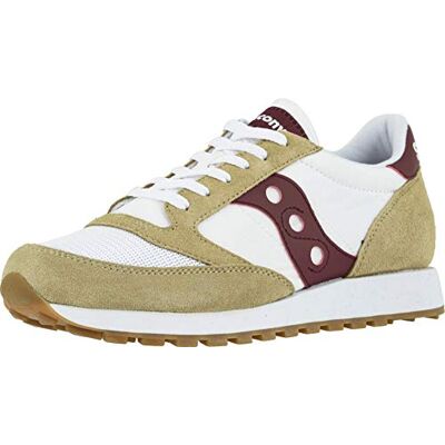 Saucony Jazz Original Vintage Tan/White/Wine, Herren Leichtathletik-Schuh, 42 EU Saucony Jazz Original Vintage Tan/White/Wine, Herren Leichtathletik-Schuh, 42 EU