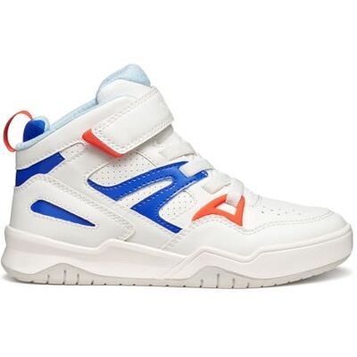 Geox JUNIOR J Perth Boy Sneakers White/RED 28_EU Geox JUNIOR J Perth Boy Sneakers White/RED 28_EU