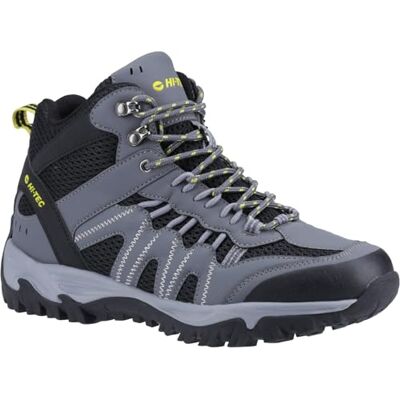 HI-TEC Herren Jaguar Mid Wp Graphite/Schwarz/Citron-o010480-052-uk10 Wanderstiefel, Graphite Black Citron, 45 EU HI-TEC Herren Jaguar Mid Wp Graphite/Schwarz/Citron-o010480-052-uk10 Wanderstiefel, Graphite Black Citron, 45 EU