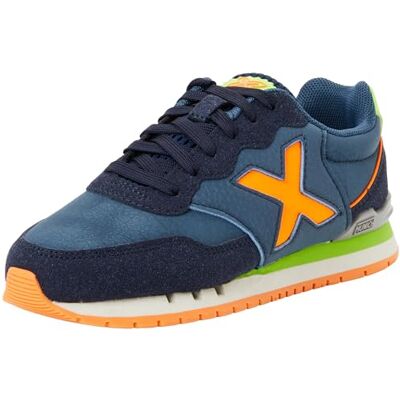Munich Unisex Kinder Dash Kid 167 Sneaker, Blau, 33 EU Munich Unisex Kinder Dash Kid 167 Sneaker, Blau, 33 EU