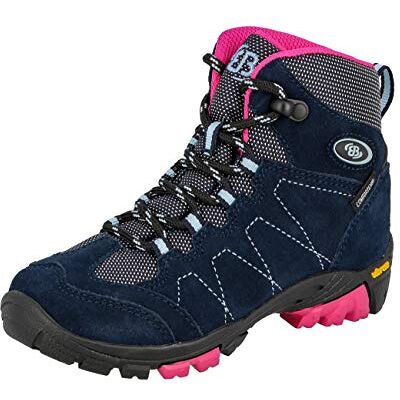 Brütting Bergen High Mädchen Trekking- & Wanderstiefel, Marine/ Pink/ Blau, 35 EU Brütting Bergen High Mädchen Trekking- & Wanderstiefel, Marine/ Pink/ Blau, 35 EU
