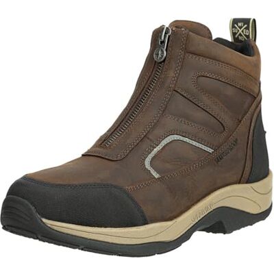 SUEDWIND FOOTWEAR Reitstiefeletten Field FZ GripFTX – Chocolate – 36-46 Unisex Leder-Stiefeletten – Stall & Gelände Allwetterstiefeletten – Front-Zipper, Micro-Dry-Futter, GripFTX-Sohle SUEDWIND FOOTWEAR Reitstiefeletten Field FZ GripFTX – Chocolate – 36-46 Unisex Leder-Stiefeletten – Stall & Gelände Allwetterstiefeletten – Front-Zipper, Micro-Dry-Futter, GripFTX-Sohle