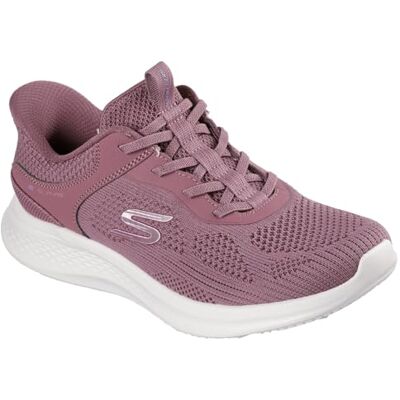 Skechers Damen Skech-Lite Pro 2.0 Smooth Current Slip-InTurnschuhe, Dark Mauve Knit, 39.5 EU Skechers Damen Skech-Lite Pro 2.0 Smooth Current Slip-InTurnschuhe, Dark Mauve Knit, 39.5 EU