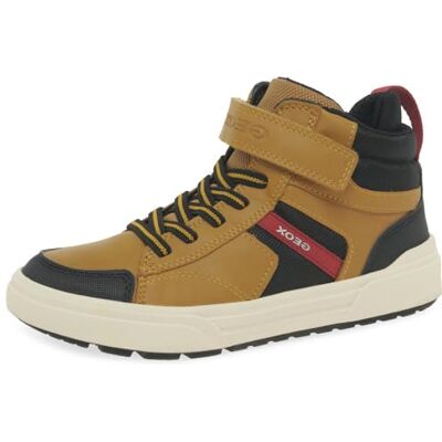 Geox Junior Boy J WEEMBLE Boy Sneakers DK Yellow/Black 28_EU Geox Junior Boy J WEEMBLE Boy Sneakers DK Yellow/Black 28_EU