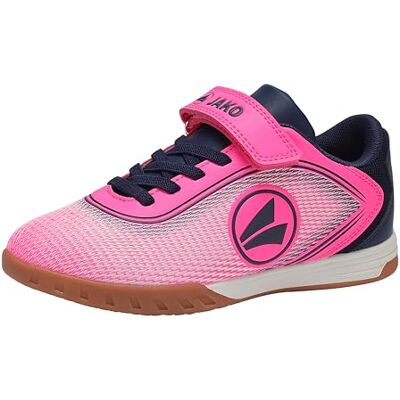 JAKO Unisex Kinder J-SI Course Ev Fussballschuh, Neon Pink Dk Navy, 33 EU JAKO Unisex Kinder J-SI Course Ev Fussballschuh, Neon Pink Dk Navy, 33 EU