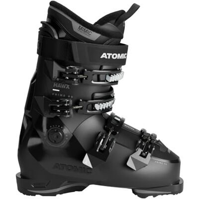 Atomic HAWX Prime 90 Skischuhe in Schwarz/Anthrazit Größe 40.5/41 Mittelbreite Ski-Boots mit 100 mm Passform & 90er-Flex Ski-Schuhe mit anpassbarer Mimic Technologie für präzisen Fit Atomic HAWX Prime 90 Skischuhe in Schwarz/Anthrazit Größe 40.5/41 Mittelbreite Ski-Boots mit 100 mm Passform & 90er-Flex Ski-Schuhe mit anpassbarer Mimic Technologie für präzisen Fit