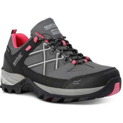 Regatta Damen Women's Samaris Iii Low Walking Shoes Wanderschuh, Dark Steel Pink Potion, 42 EU Regatta Damen Women's Samaris Iii Low Walking Shoes Wanderschuh, Dark Steel Pink Potion, 42 EU