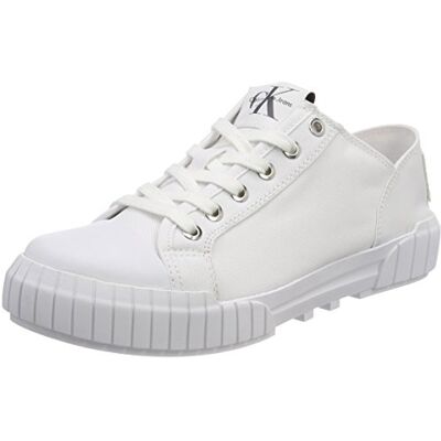 Calvin Bianca Nylon, Damen Sneaker, Weiß (WHT 000), 36 EU (3.5 UK) Calvin Bianca Nylon, Damen Sneaker, Weiß (WHT 000), 36 EU (3.5 UK)