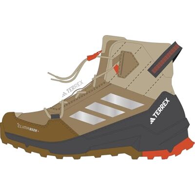 Adidas Unisex Kinder Terrex Ax4r Mid Climawarm+ Hiking Shoes Kids Brown 4.5 Schuhe zum Wandern, Karton, Mattes Silber, halbschlagfestes Orange Adidas Unisex Kinder Terrex Ax4r Mid Climawarm+ Hiking Shoes Kids Brown 4.5 Schuhe zum Wandern, Karton, Mattes Silber, halbschlagfestes Orange