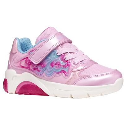 Geox JUNIOR Girl J FADINLIGHT Girl A Sneakers PINK/Sky 34_EU Geox JUNIOR Girl J FADINLIGHT Girl A Sneakers PINK/Sky 34_EU