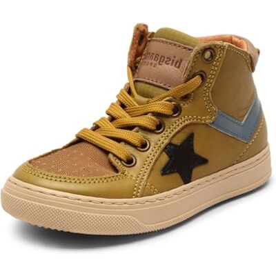 Bisgaard Unisex Kinder Isak Sneaker, Army, 25 EU Bisgaard Unisex Kinder Isak Sneaker, Army, 25 EU