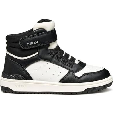 Geox JUNIOR J WASHIBA Boy Sneakers Black/White 28_EU Geox JUNIOR J WASHIBA Boy Sneakers Black/White 28_EU