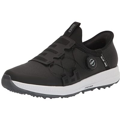 Skechers Go Elite 5 Herren-Golfschuh-Sneaker zum Reinschlüpfen, Twist-Fit-Passform, wasserdicht, schwarz/weiß, 42.5 EU Skechers Go Elite 5 Herren-Golfschuh-Sneaker zum Reinschlüpfen, Twist-Fit-Passform, wasserdicht, schwarz/weiß, 42.5 EU