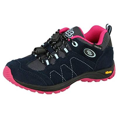 Brütting Bergen Low Mädchen Trekking- & Wanderhalbschuhe, Marine/Pink/Blau, 39 EU Brütting Bergen Low Mädchen Trekking- & Wanderhalbschuhe, Marine/Pink/Blau, 39 EU