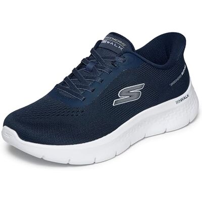 Skechers Damen Go Walk Flex Azriel Slip-InTurnschuhe, Navy Textile Navy Trim, 38.5 EU Skechers Damen Go Walk Flex Azriel Slip-InTurnschuhe, Navy Textile Navy Trim, 38.5 EU