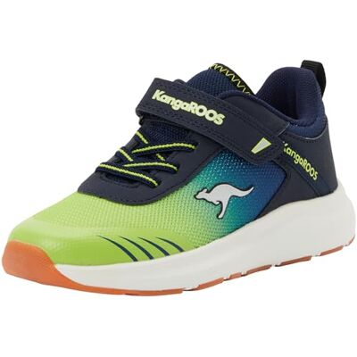 KangaROOS Jungen Kb-rida Ev Sneaker, Dk Navy Lime, 40 EU KangaROOS Jungen Kb-rida Ev Sneaker, Dk Navy Lime, 40 EU