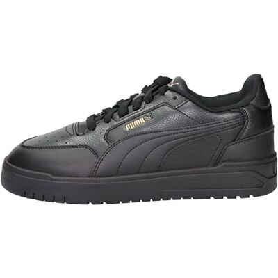 Puma Erwachsene Shuffle Downtown Sneakers 44.5, Black Gold Puma Erwachsene Shuffle Downtown Sneakers 44.5, Black Gold